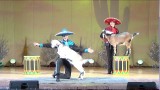 Цирк на сцене - дрессированные козы в мексиканском стиле